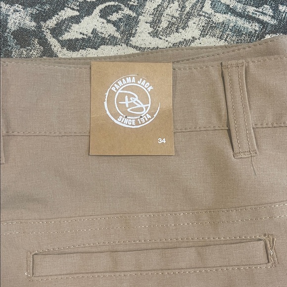 NWT Panama Jack men's quick drying, 4 way stretch, easy care fabric shorts. - Picture 4 of 6